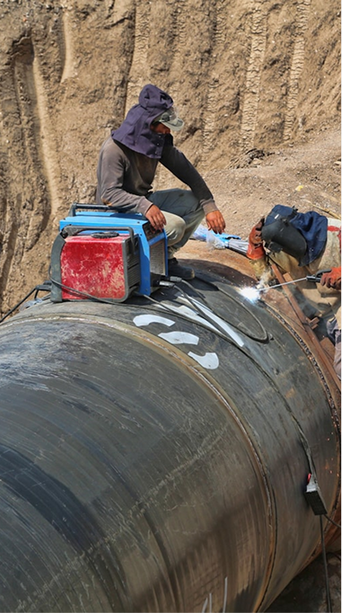 Pipeline construction